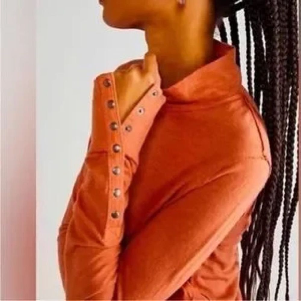 We the Free Willow Hemp Turtleneck Top